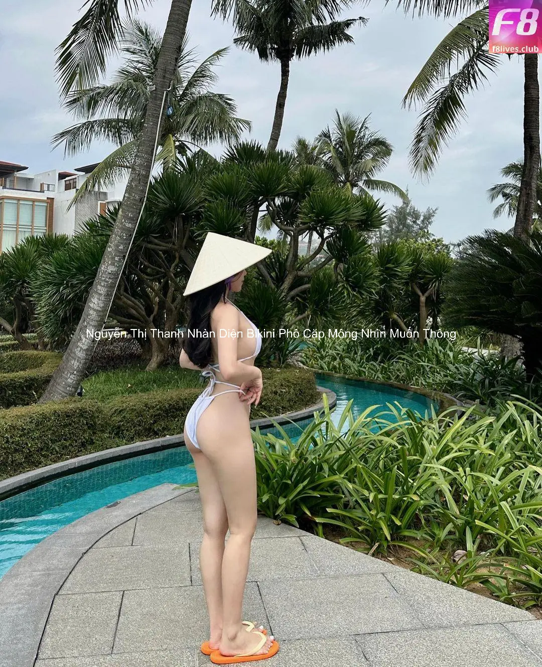 Nguyễn Thị Thanh Nhàn Diện Bikini Phô Cặp Mông Nhìn Muốn Thông 8